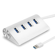 4 Ports USB3.0 Hub 5Gbps USB3.0 Aluminum Expansion Hub Splitter File Video Date Reader Transmission